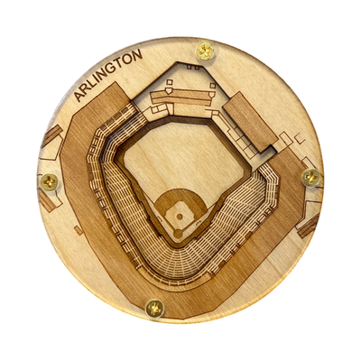 Arlington, Texas Coaster Art (Globe Life Park)