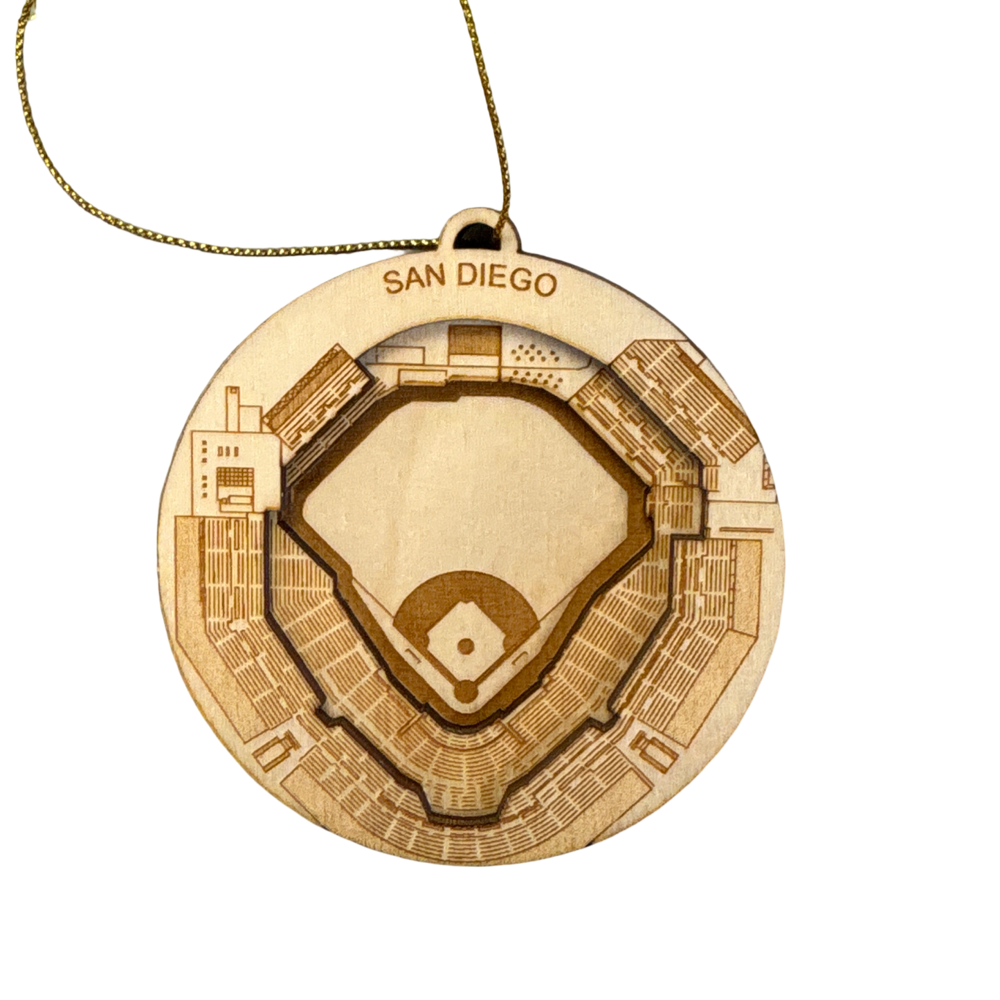 San Diego, California Ornament Art (Petco Park)