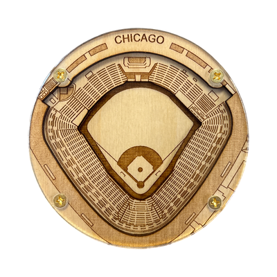 Chicago, Illinois Coaster Art (Guaranteed Rate Field)