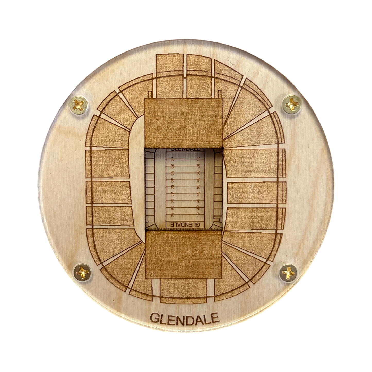 Glendale, Arizona Coaster Art (State Farm Stadium)