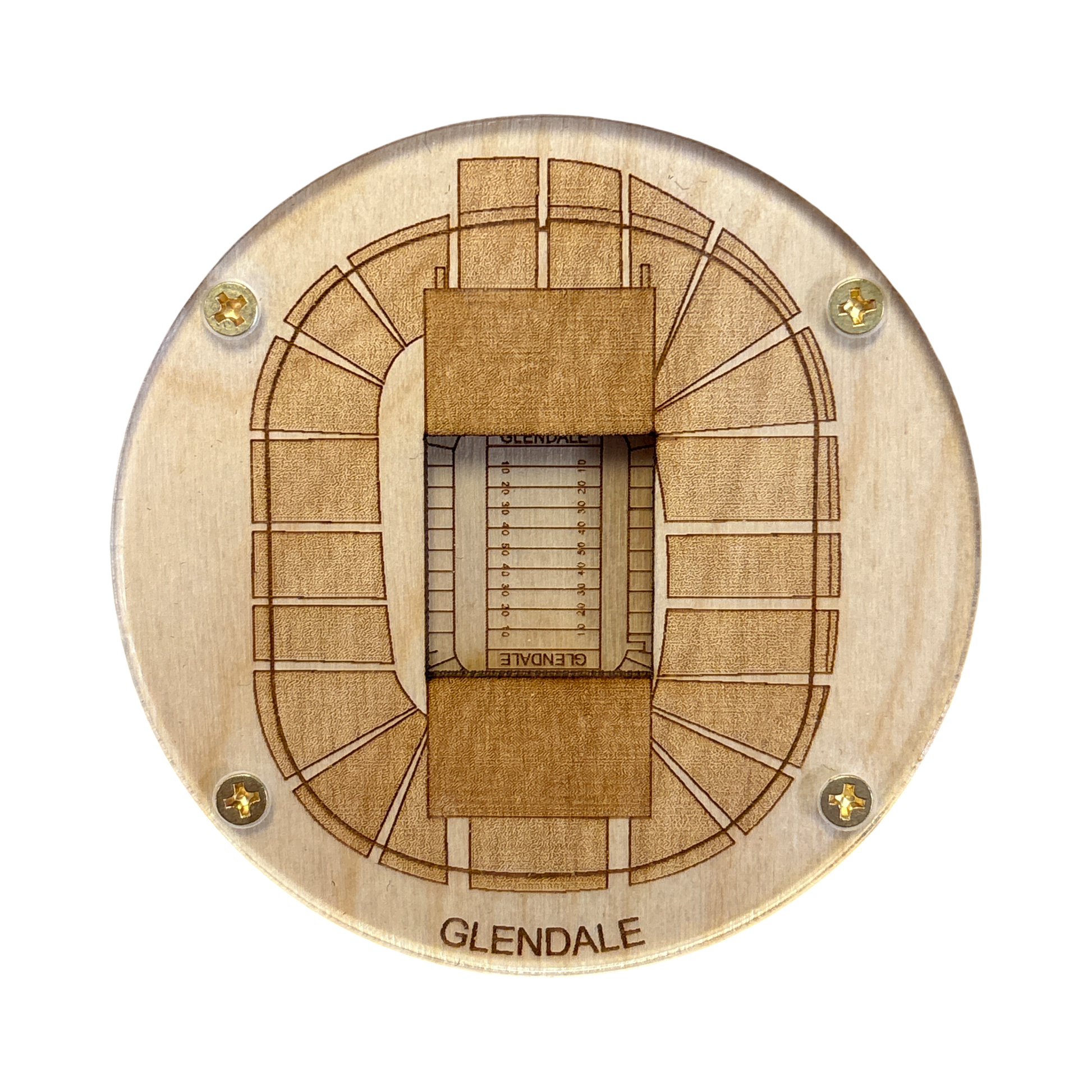 Glendale, Arizona Coaster Art (State Farm Stadium)