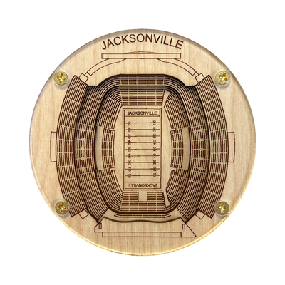 Jacksonville, Florida Coaster Art (TIAA Bank Field)