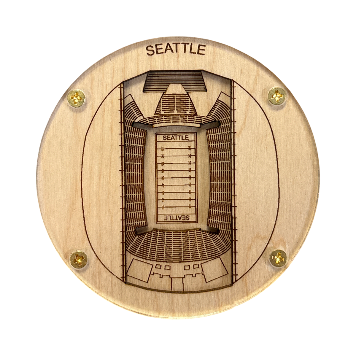 Seattle, Washington Coaster Art (Lumen Field) – StadiumMapArt