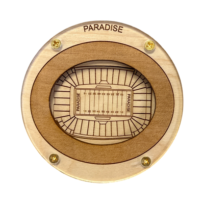 Paradise, Nevada Coaster Art (Allegiant Stadium)