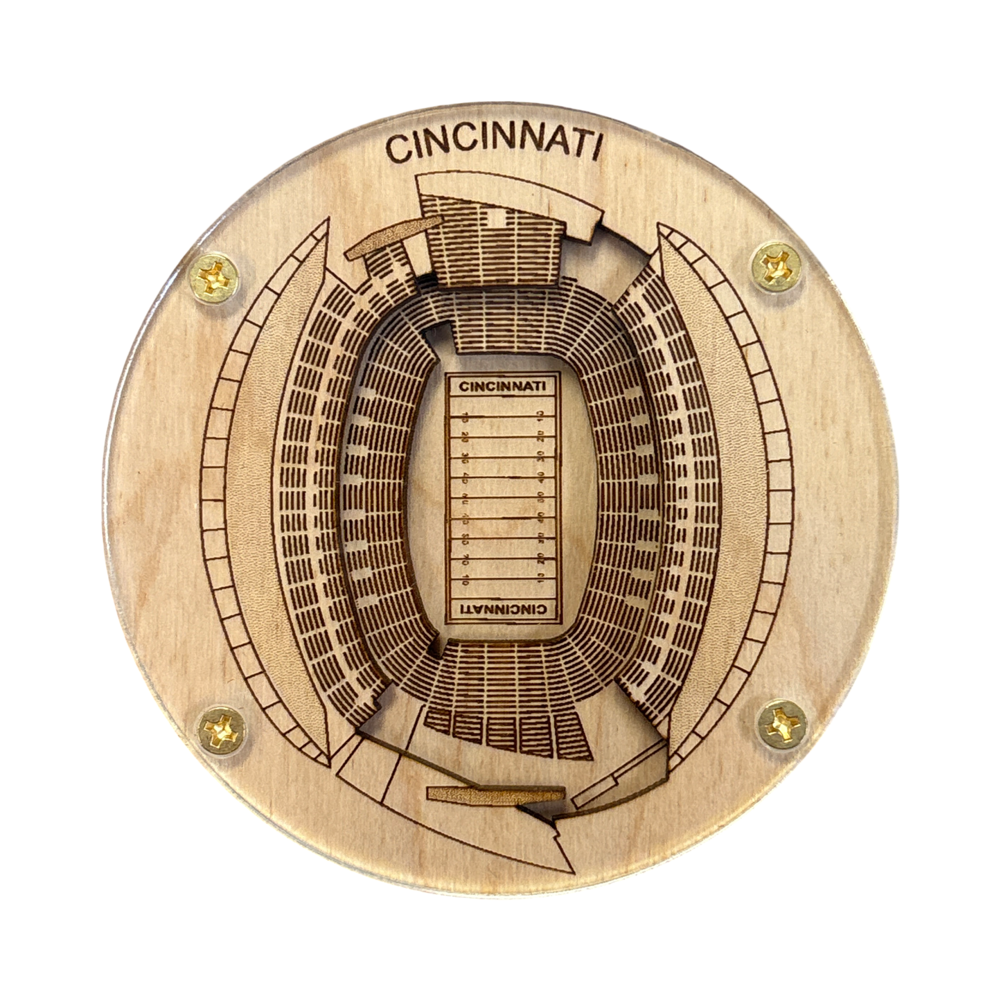 Cincinnati, Ohio Coaster Art (Paycor Stadium)