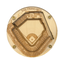 San Francisco, California Coaster Art (Oracle Park)