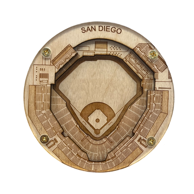 San Diego, California Coaster Art (Petco Park)