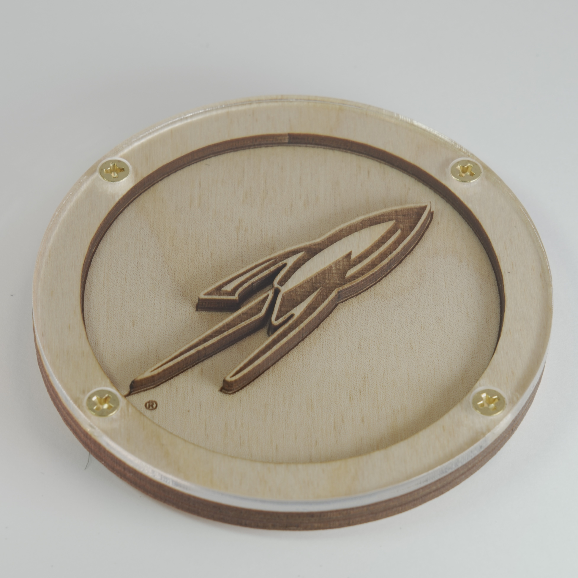 University of Toledo Logo Coaster