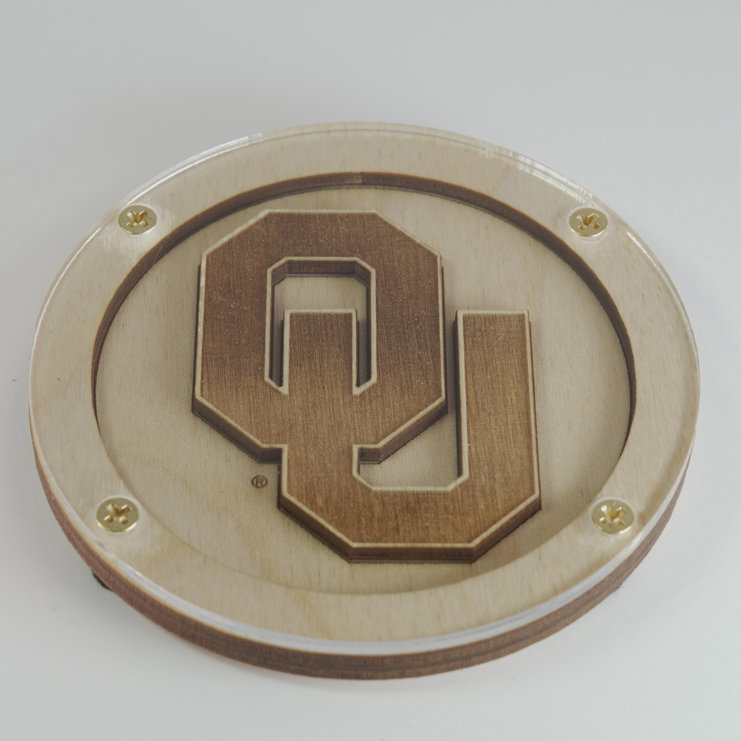 Oklahoma Logo Coaster