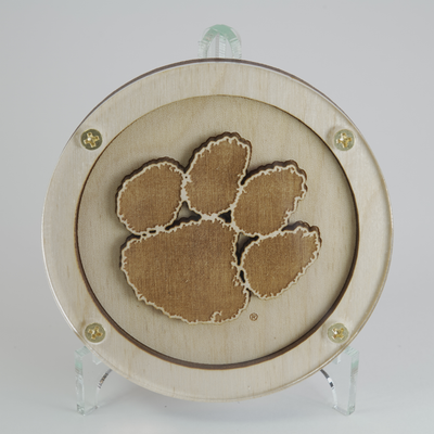 Clemson Logo Coaster