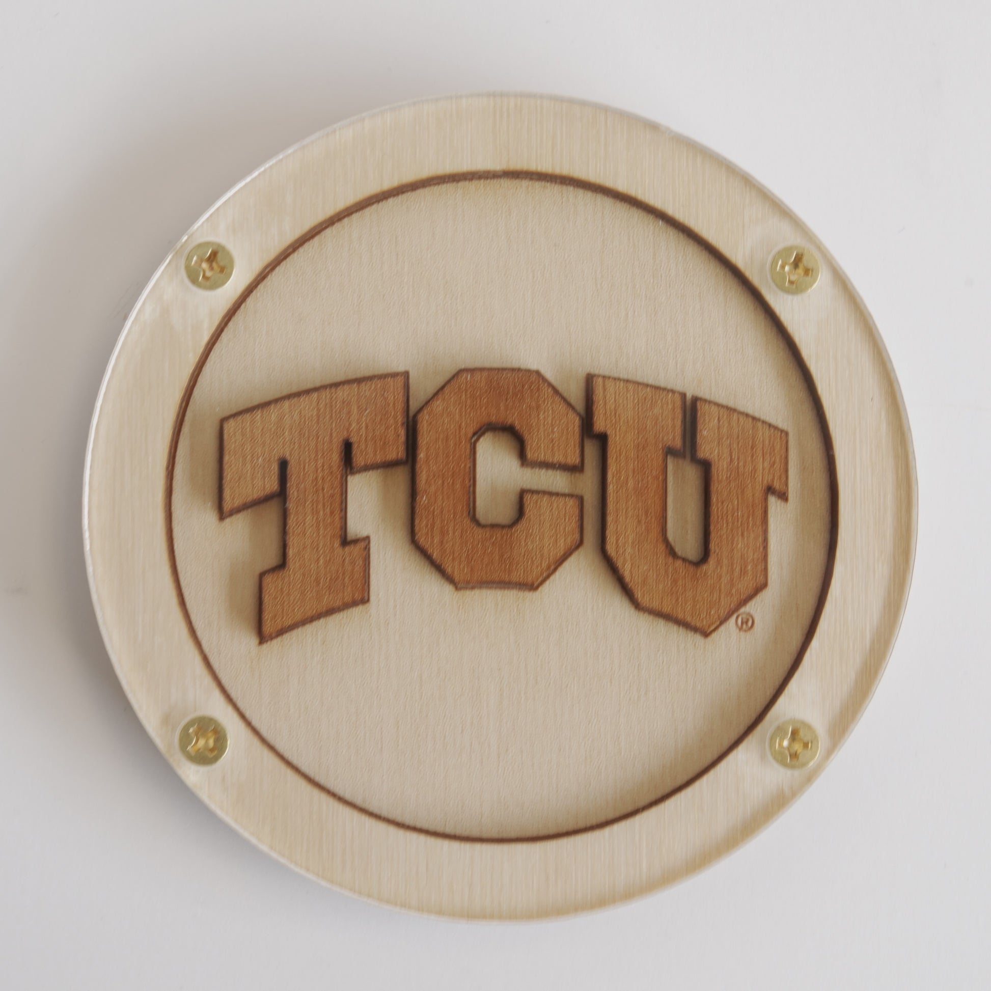 TCU Logo Coaster