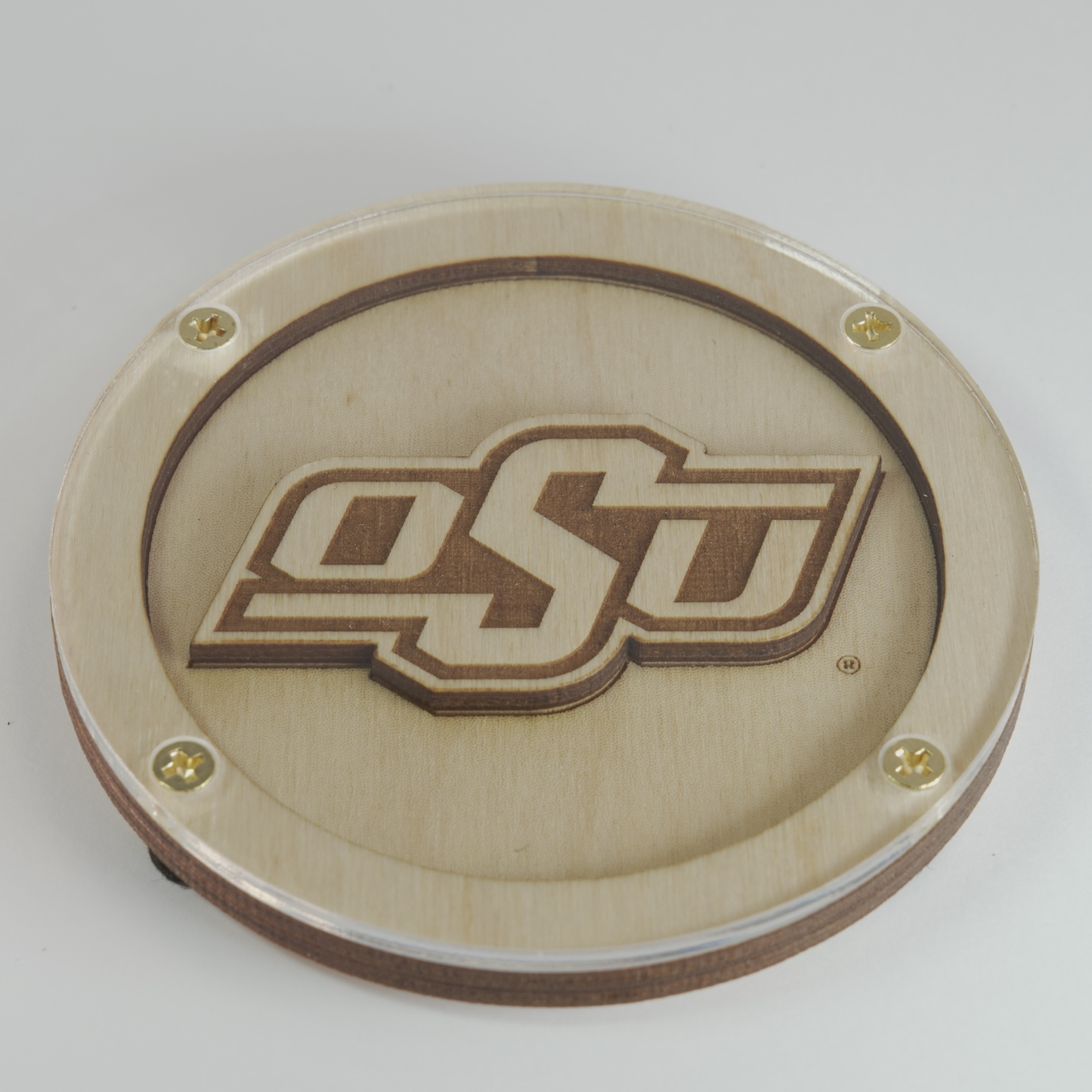 Oklahoma State Logo Coaster
