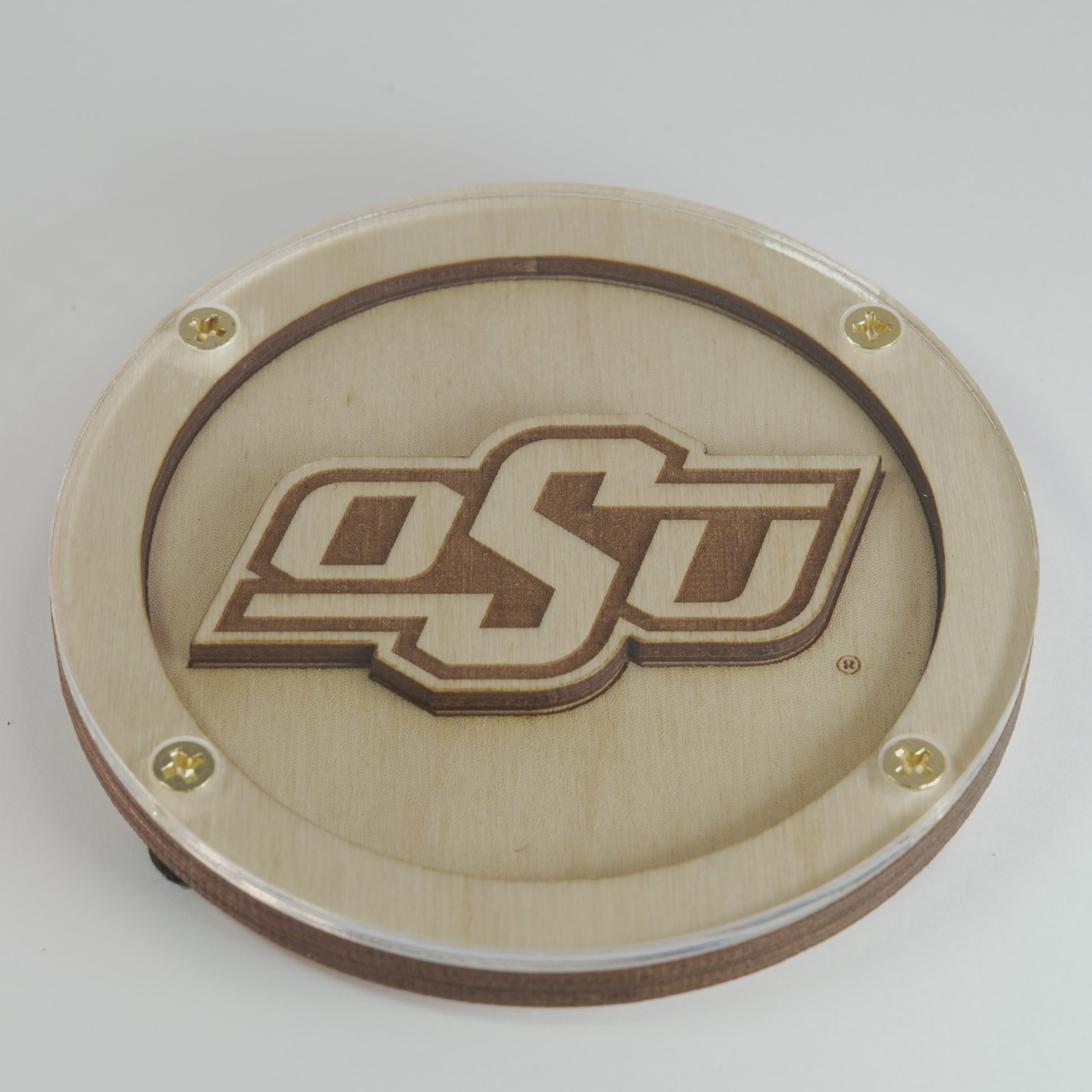 Oklahoma State Logo Coaster