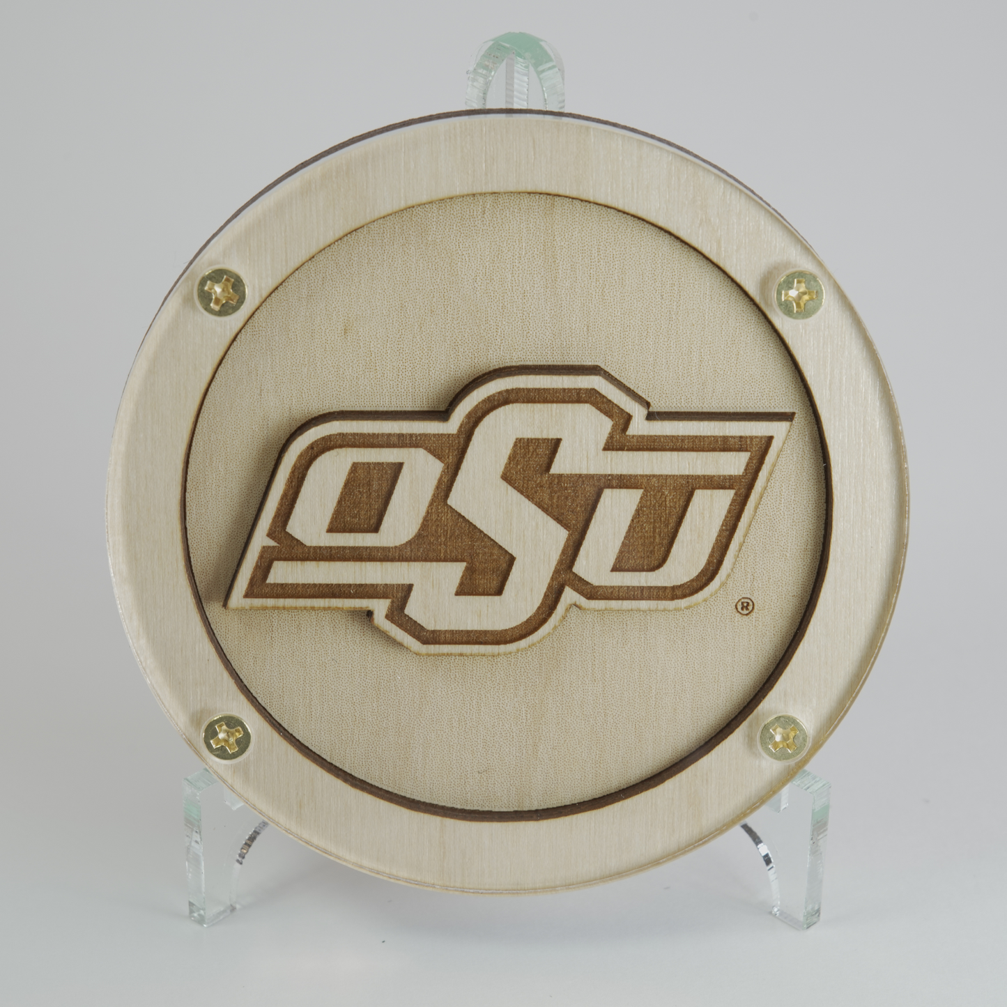 Oklahoma State Logo Coaster
