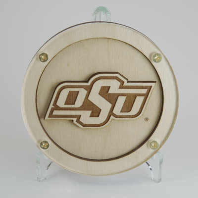 Oklahoma State Logo Coaster