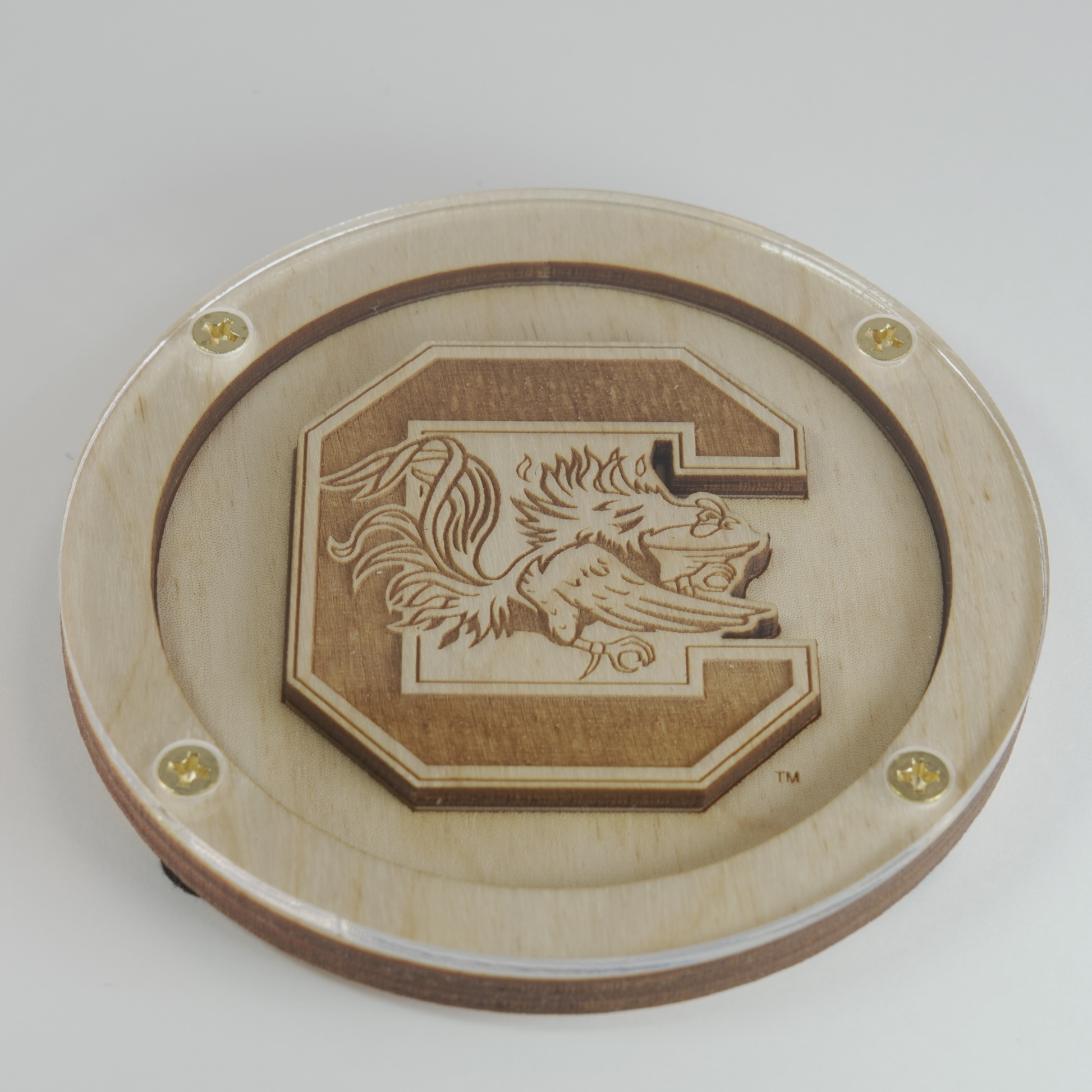 South Carolina Logo Coaster