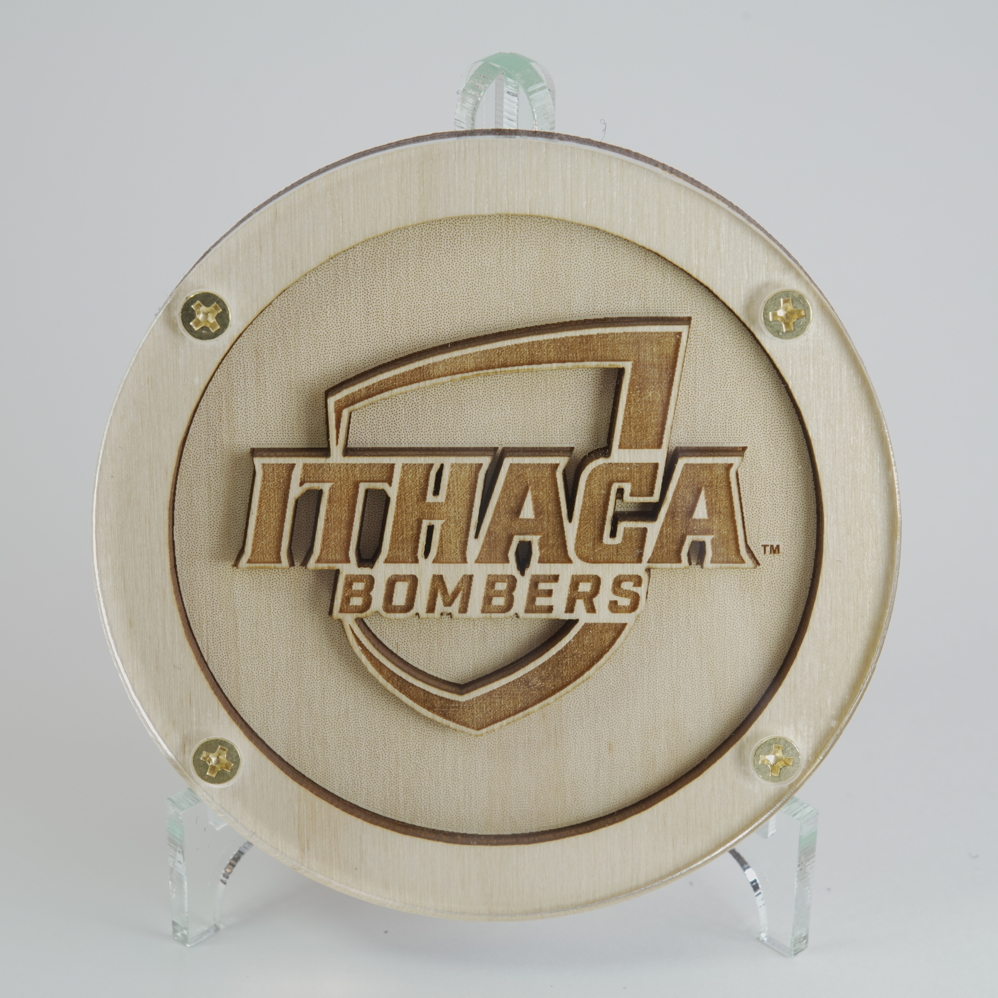 Ithaca Logo Coaster