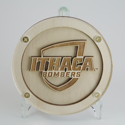 Ithaca Logo Coaster