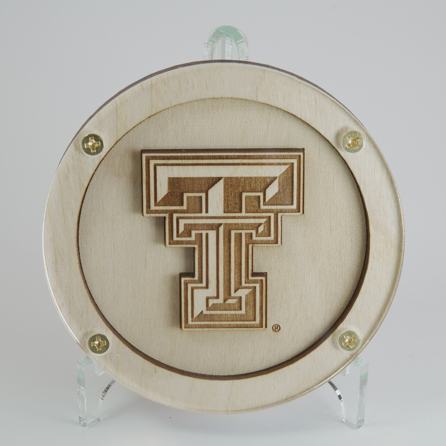 Texas Tech Logo Coaster