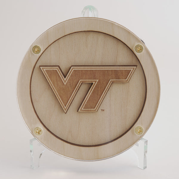 Virginia Tech Logo Coaster