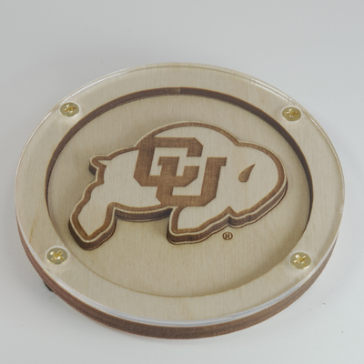 Colorado Logo Coaster
