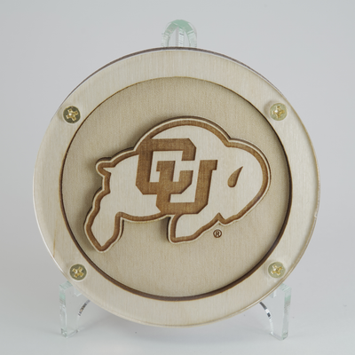 Colorado Logo Coaster