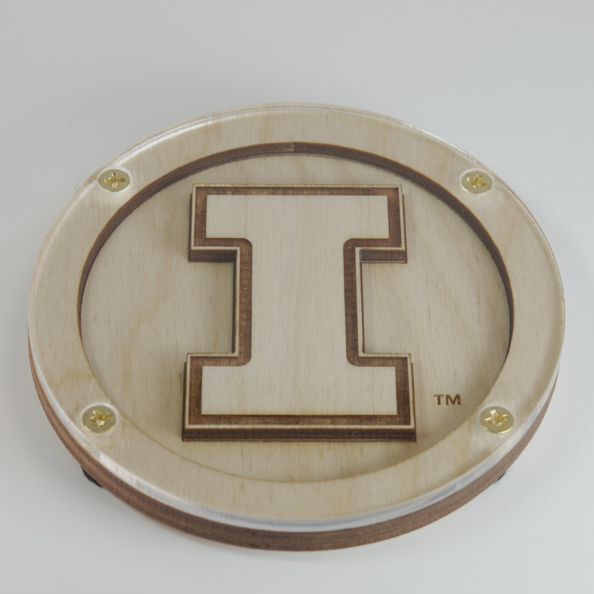 Illinois Logo Coaster