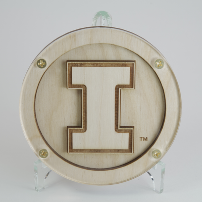 Illinois Logo Coaster