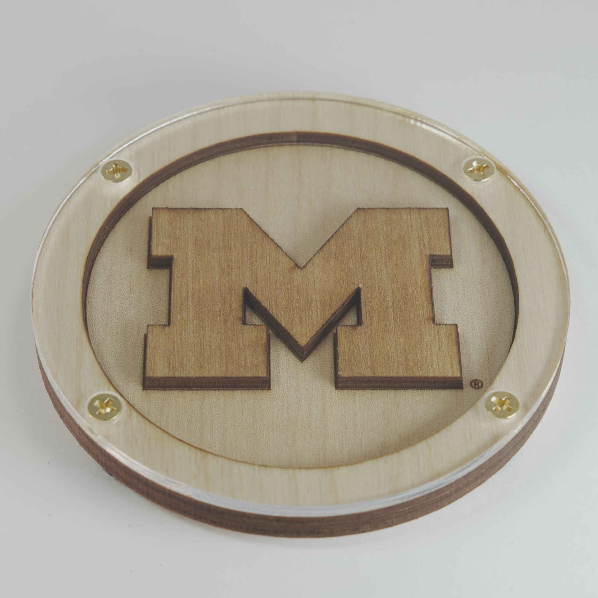 Michigan Logo Coaster