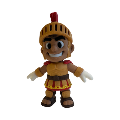 Wiggly Trojan Soldier Mascot