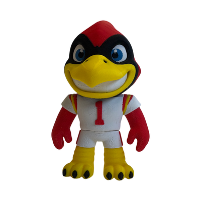 Iowa State Mascot - Cy the Cardinal