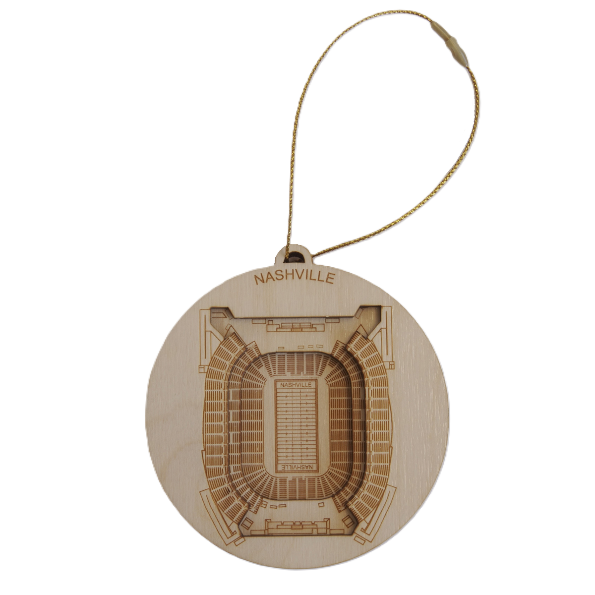 Nashville, Tennessee Ornament Art (Nissan Stadium)