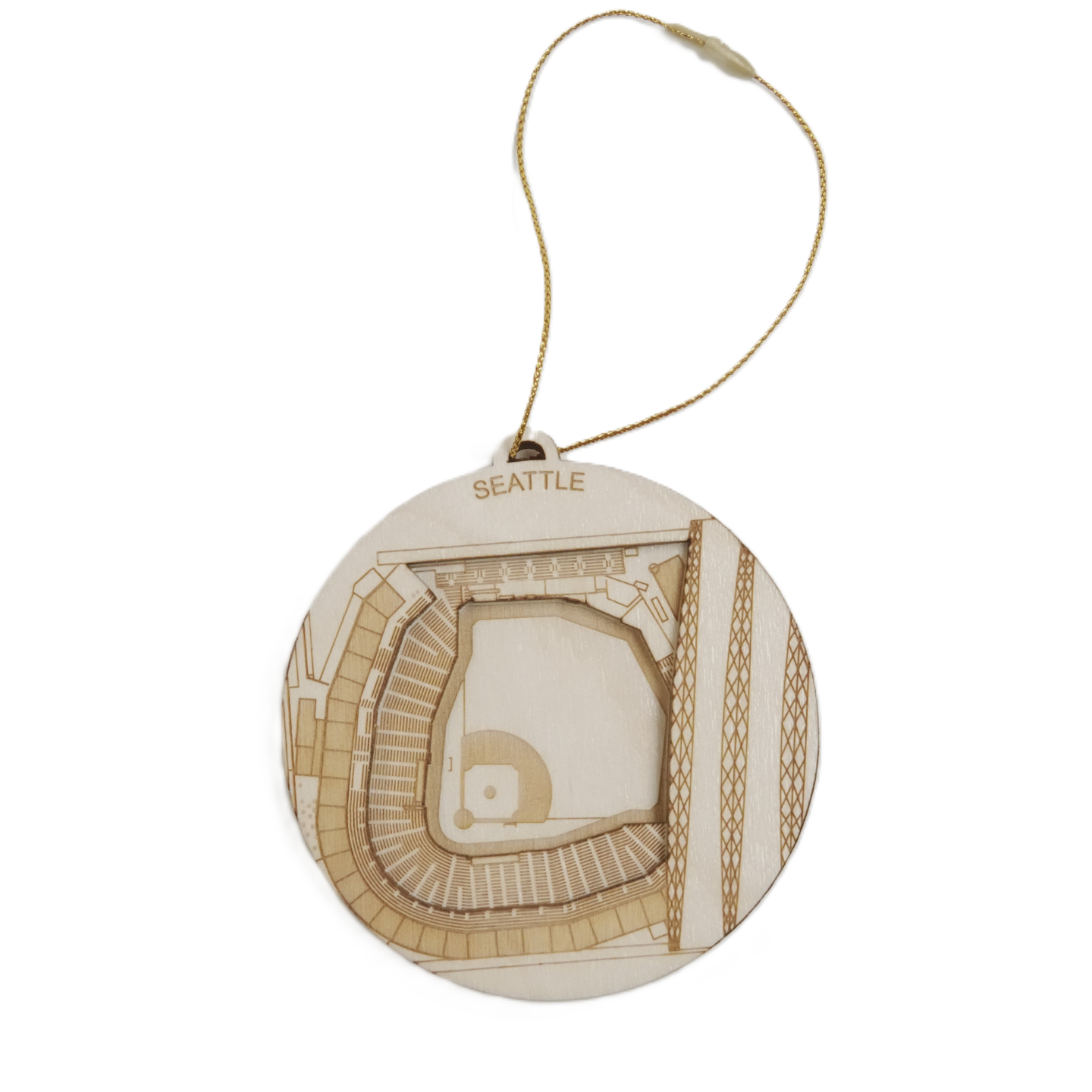 Seattle, Washington Ornament Art (T-Mobile Park)