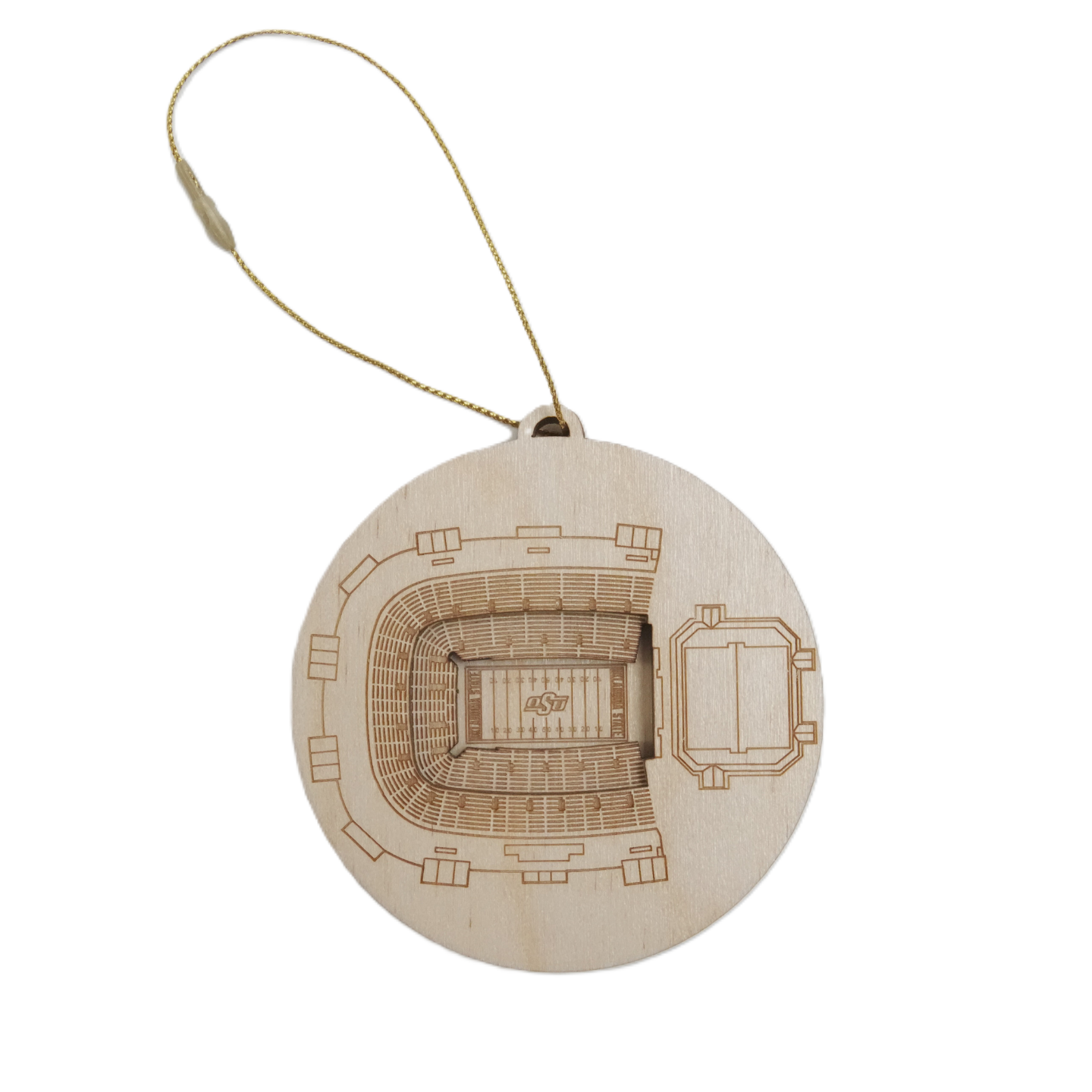 Stillwater, Oklahoma Ornament Art (Boone Pickens Stadium)