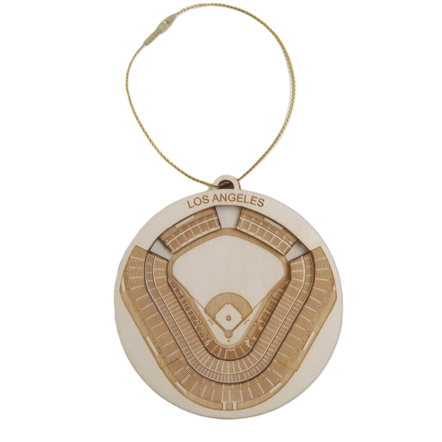 Los Angeles, California Ornament Art (Dodger Stadium)