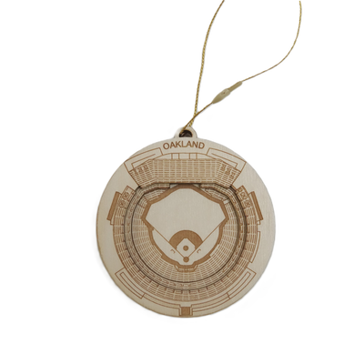 Oakland, California Ornament Art (Oakland-Alameda County Coliseum - A's)