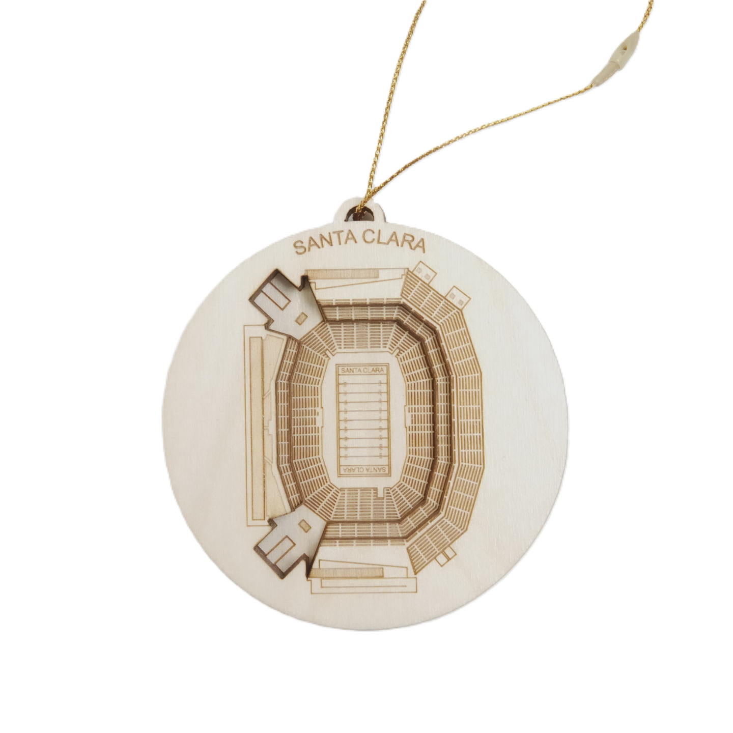Santa Clara, California Ornament Art (Levi's Stadium)
