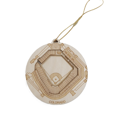 Denver, Colorado Ornament Art (Coors Field)