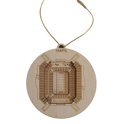 Tampa Bay, Florida Ornament Art (Raymond James Stadium)