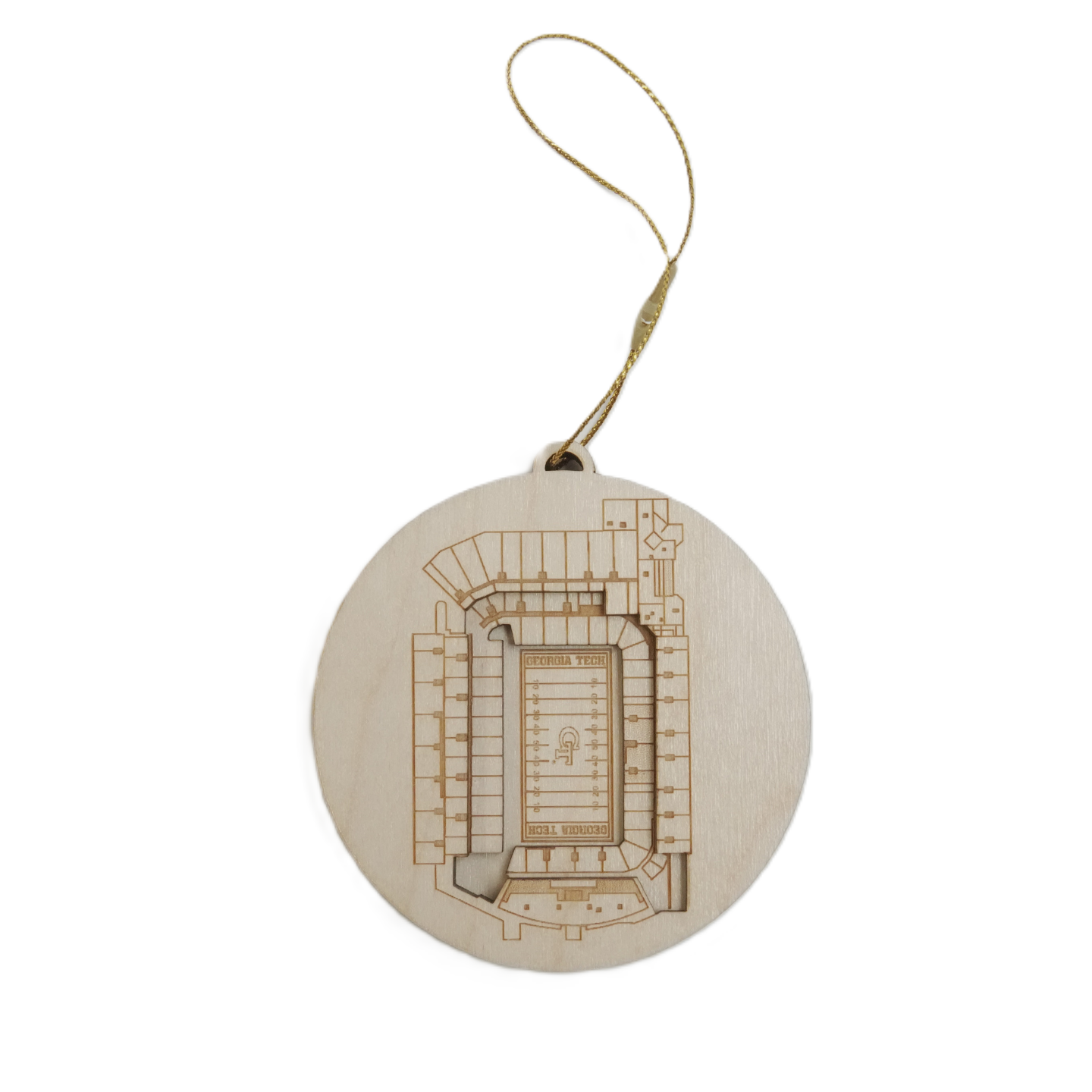 Atlanta, Georgia Ornament Art (Bobby Dodd Stadium)