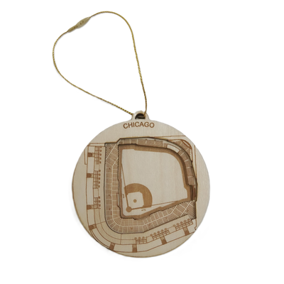 Chicago, Illinois Ornament Art (Wrigley Field)