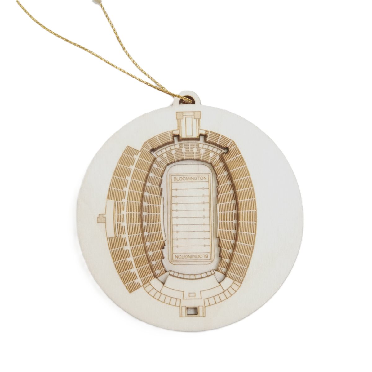 Bloomington, Indiana Ornament Art (Memorial Stadium)