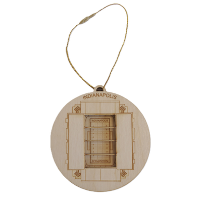 Indianapolis, Indiana Ornament Art (Lucas Oil Stadium)