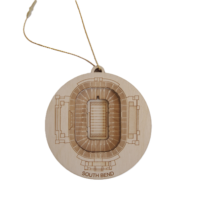 South Bend, Indiana Ornament Art (Notre Dame Stadium)