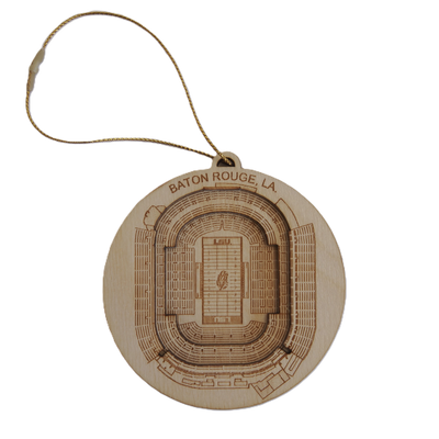 Baton Rouge, Louisiana Ornament Art (Tiger Stadium)