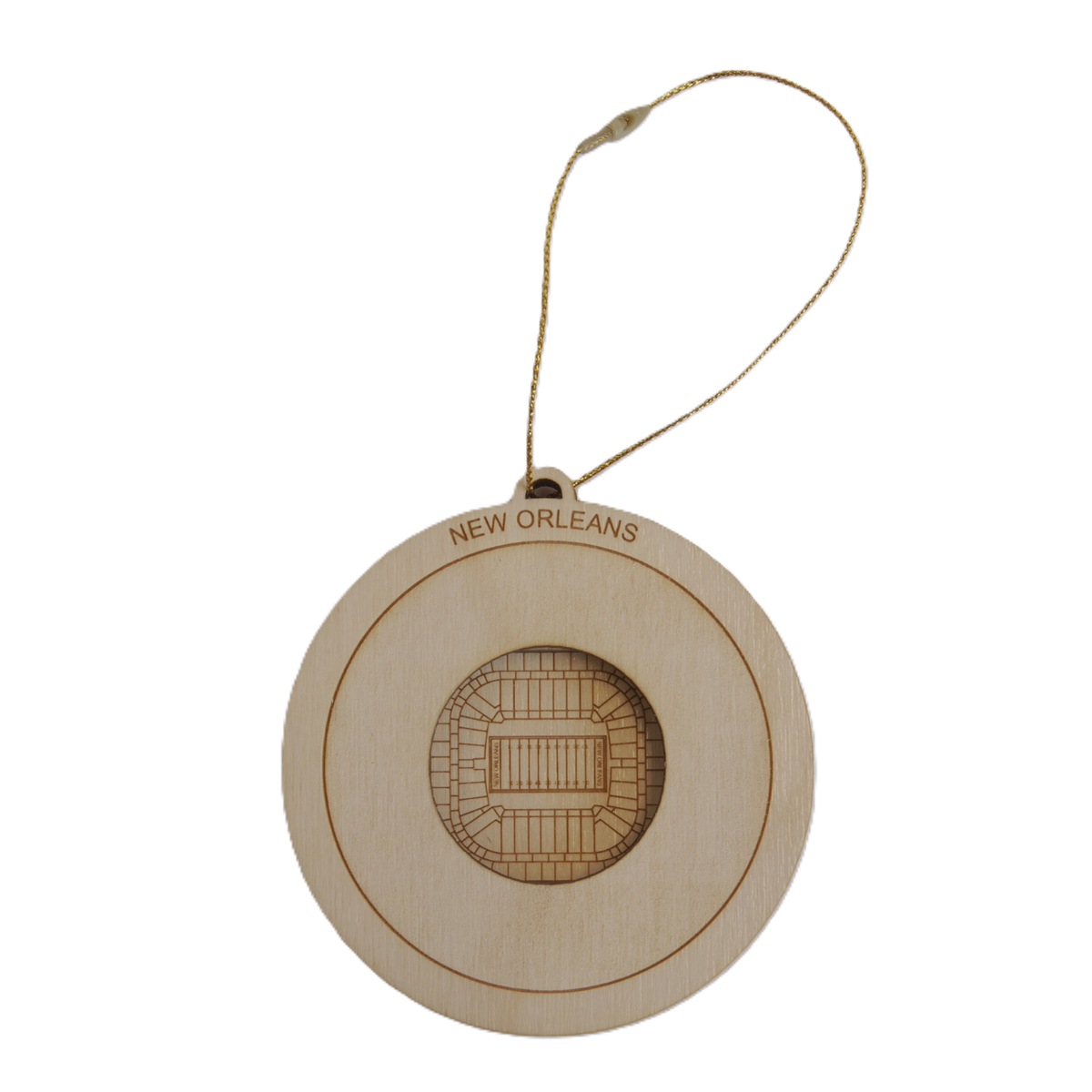 New Orleans, Louisiana Ornament Art (Caesars Superdome)