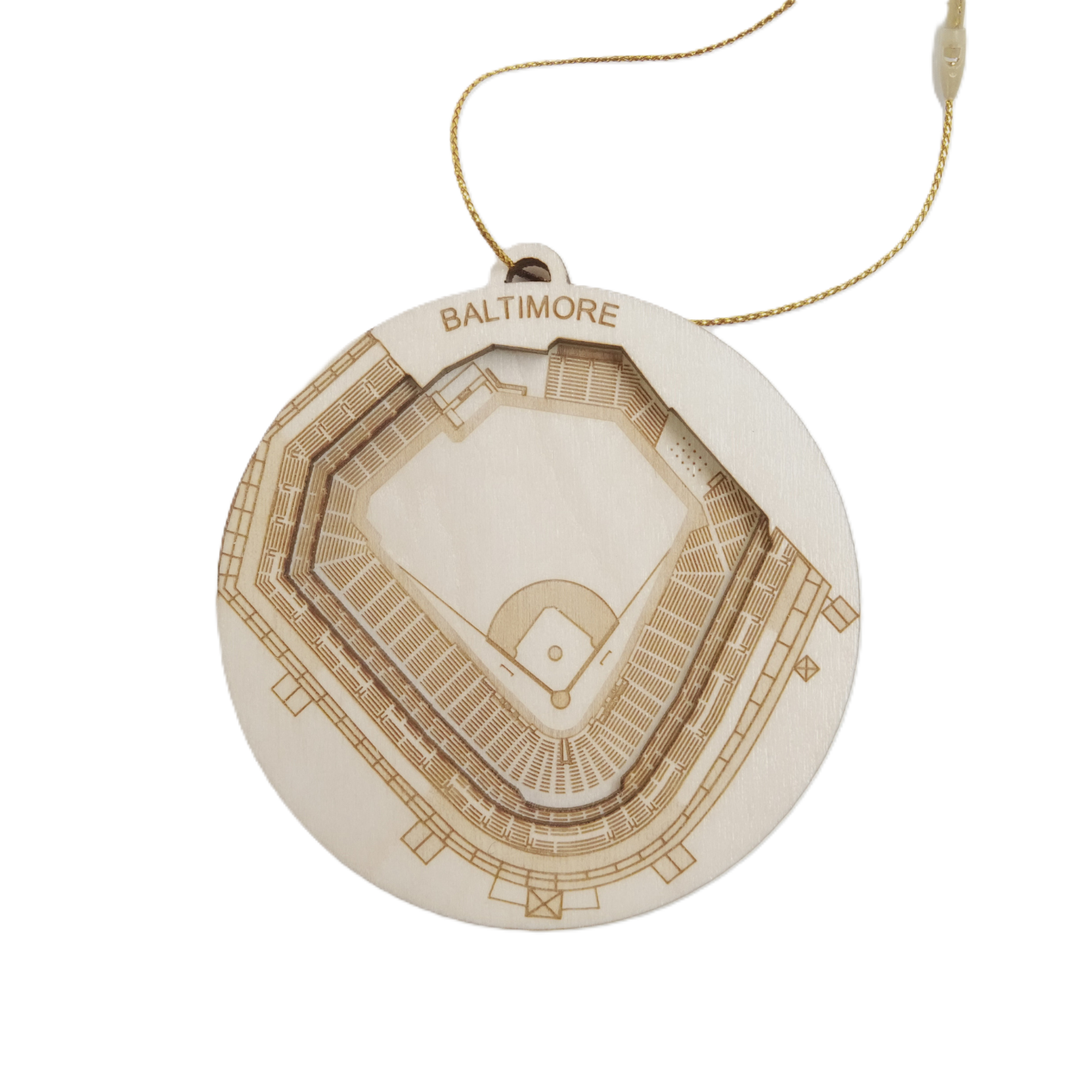 Baltimore, Maryland Ornament Art (Oriole Park at Camden Yards)