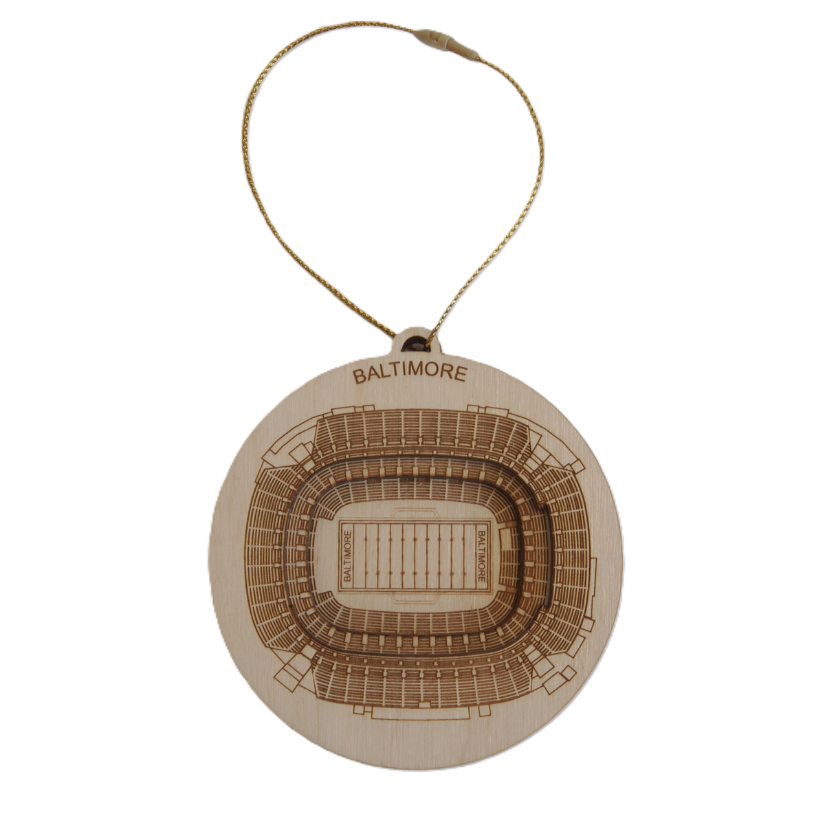Baltimore, Maryland Ornament Art (M&T Bank Stadium)