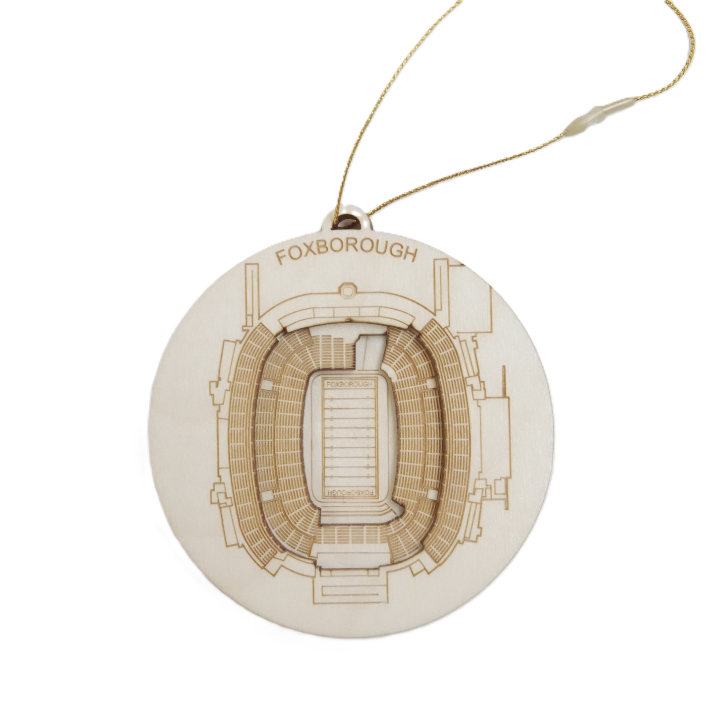 Foxborough, Massachusetts Ornament Art (Gillette Stadium)