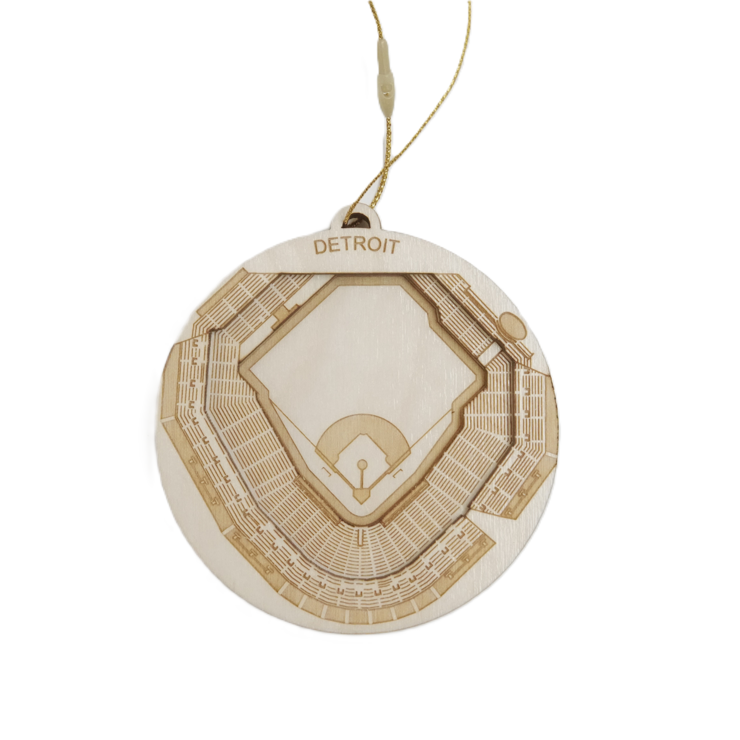 Detroit, Michigan Ornament Art (Comerica Park)